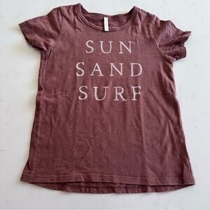 RYLEE + CRU Sun Sand Surf T-Shirt | Ochre size 6-7